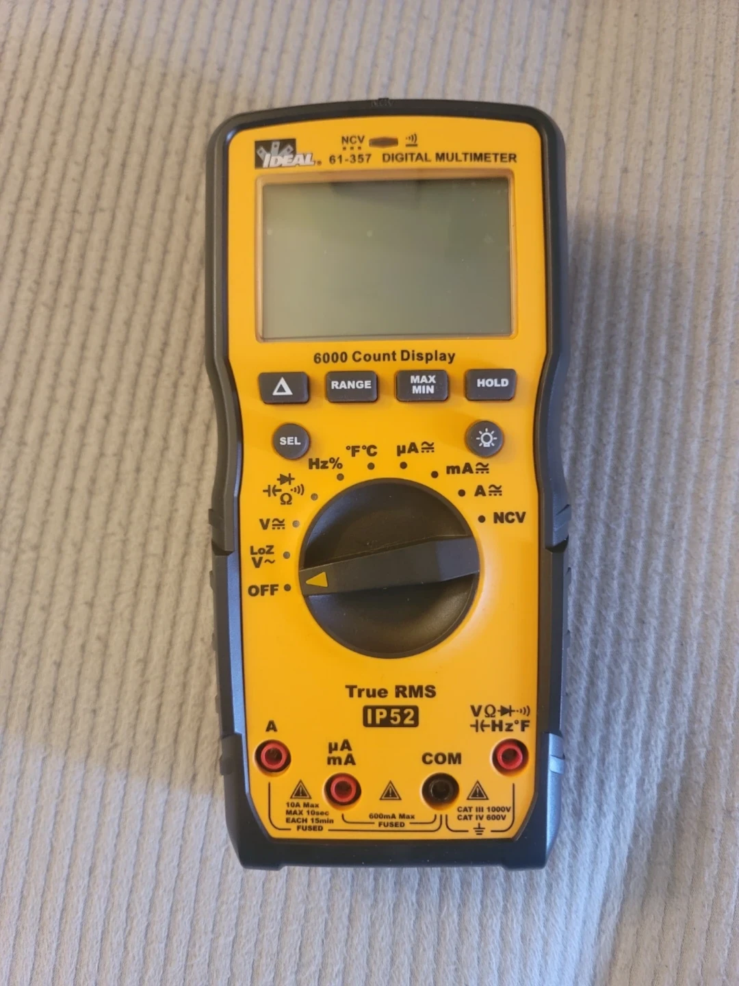 IDEAL 61-357 Digital Multimeter - photo 2