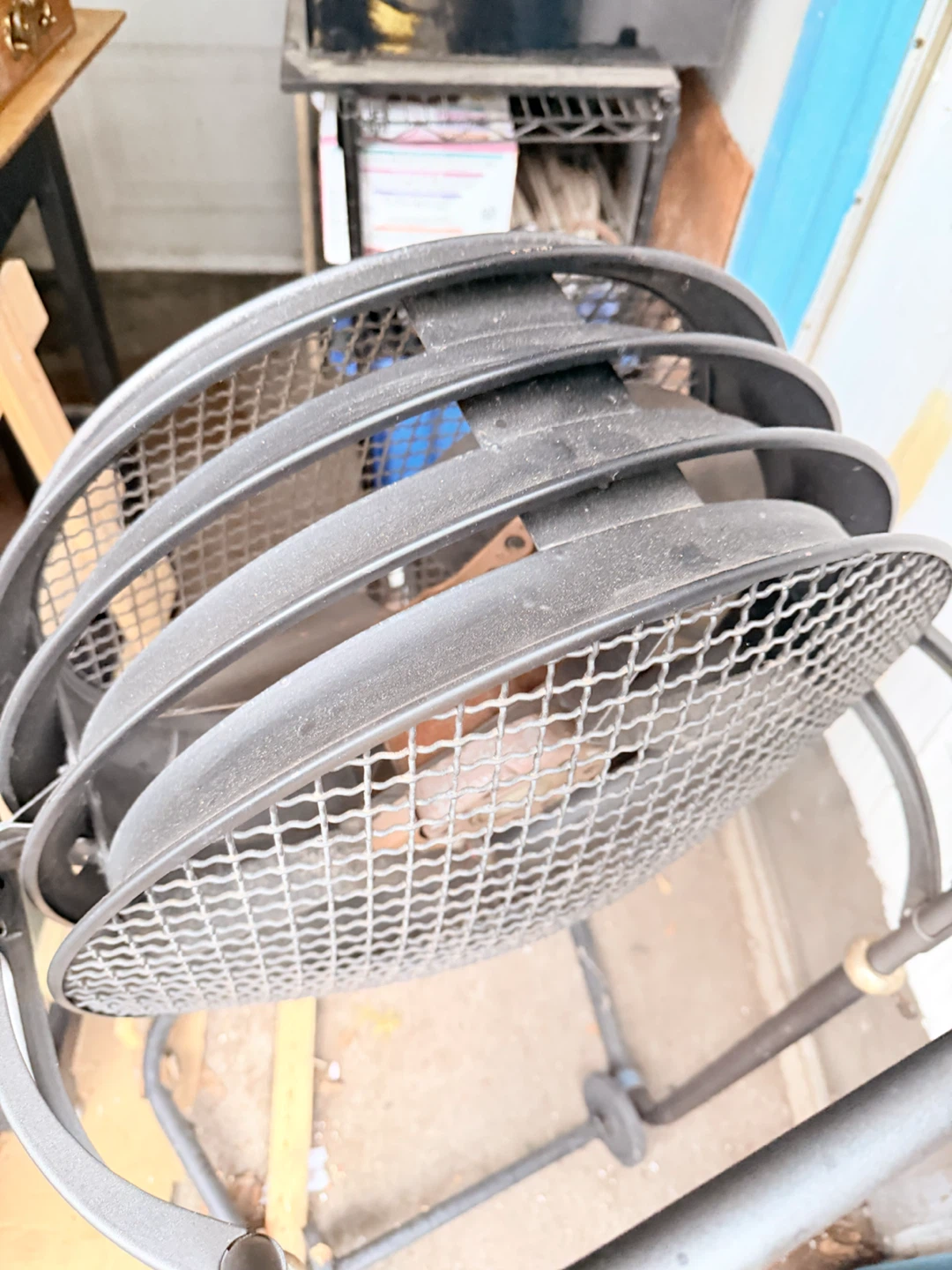 Industrial Style Floor Fan