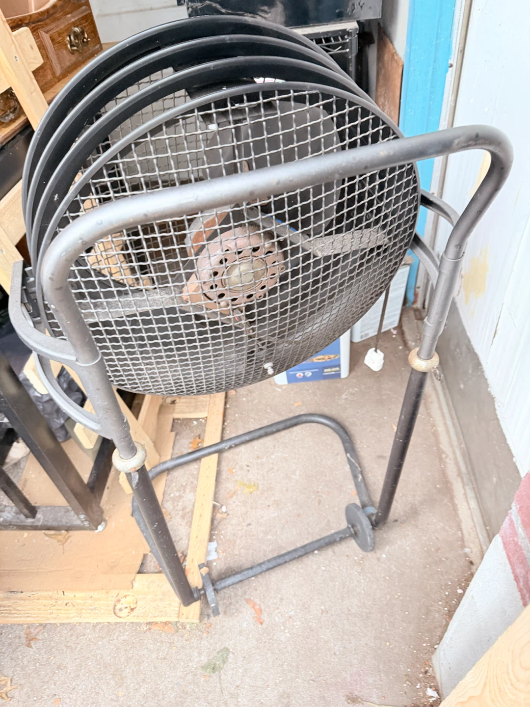 Industrial Style Floor Fan - photo 3