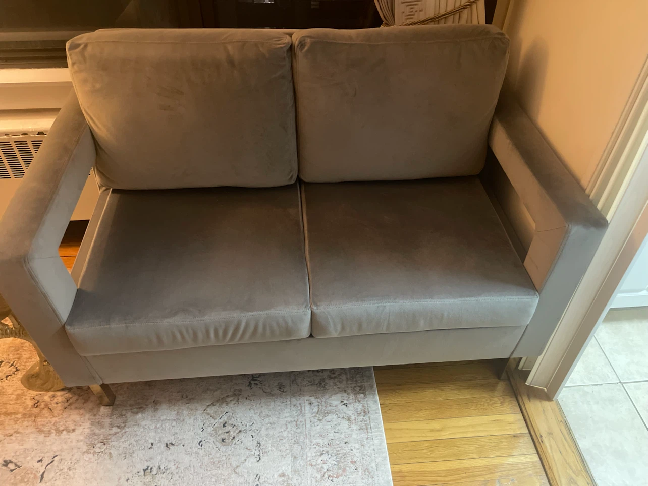 Velvet Loveseat - photo 2