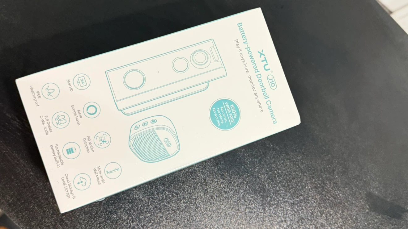 XTU J10 Battery-Powered Video Doorbell - photo 2