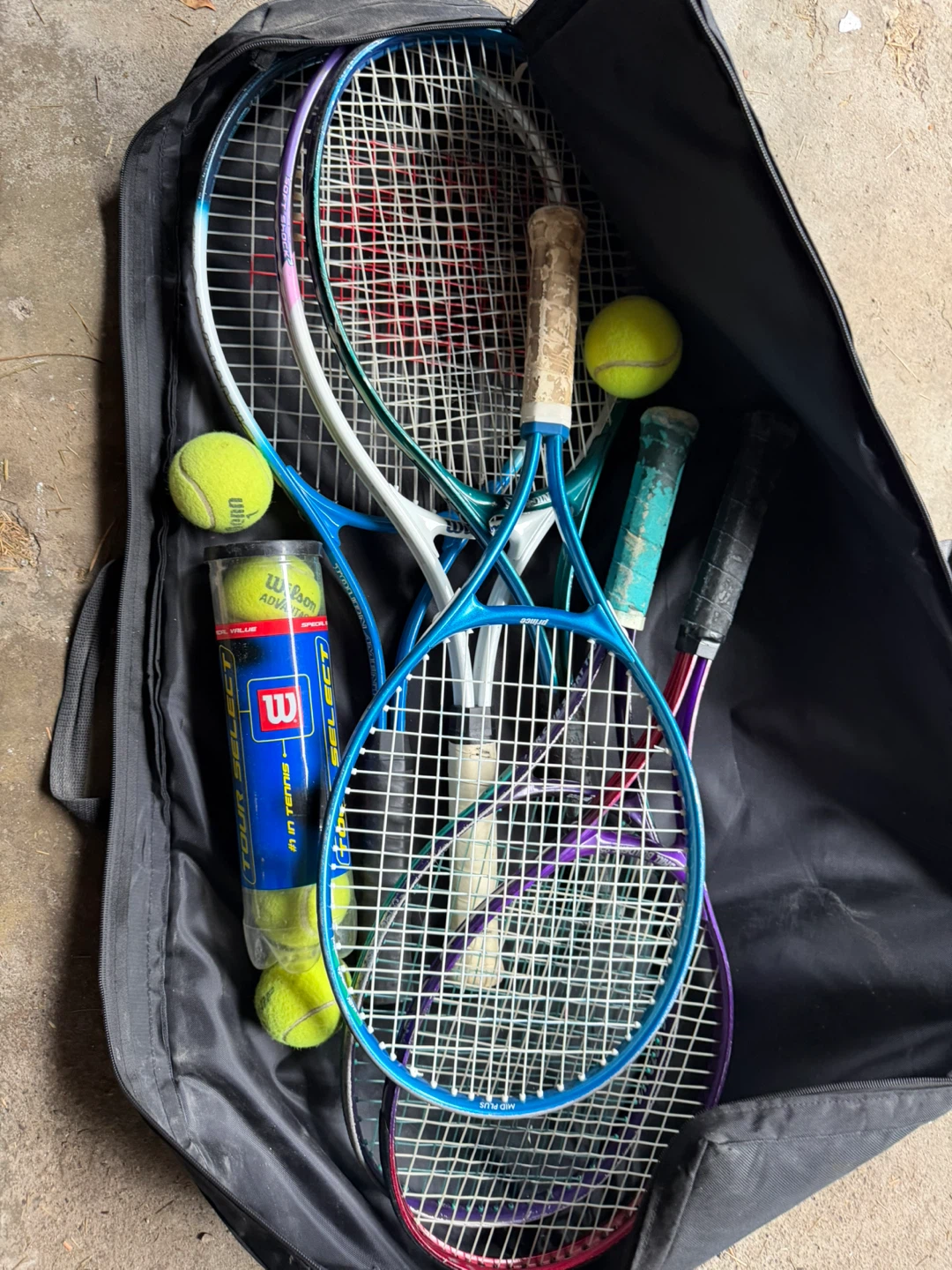 Prince Tennis Racket Set with Carry Bag