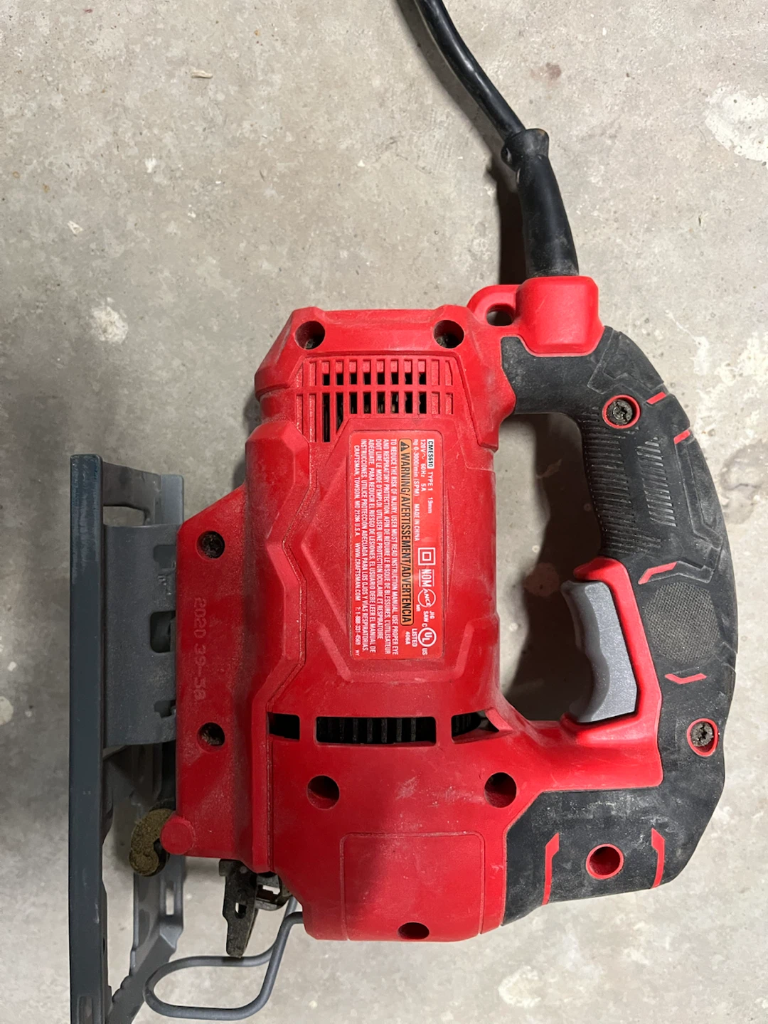 Craftsman CMEJ610 Corded Jig Saw - photo 2