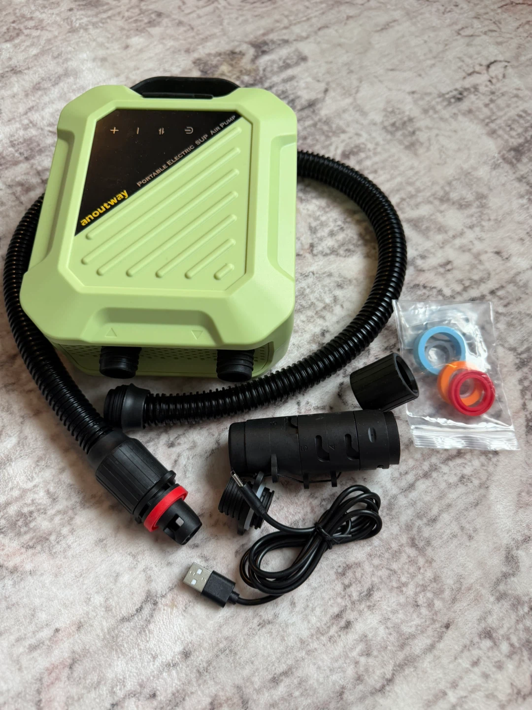 Anoutway Portable Electric SUP Air Pump