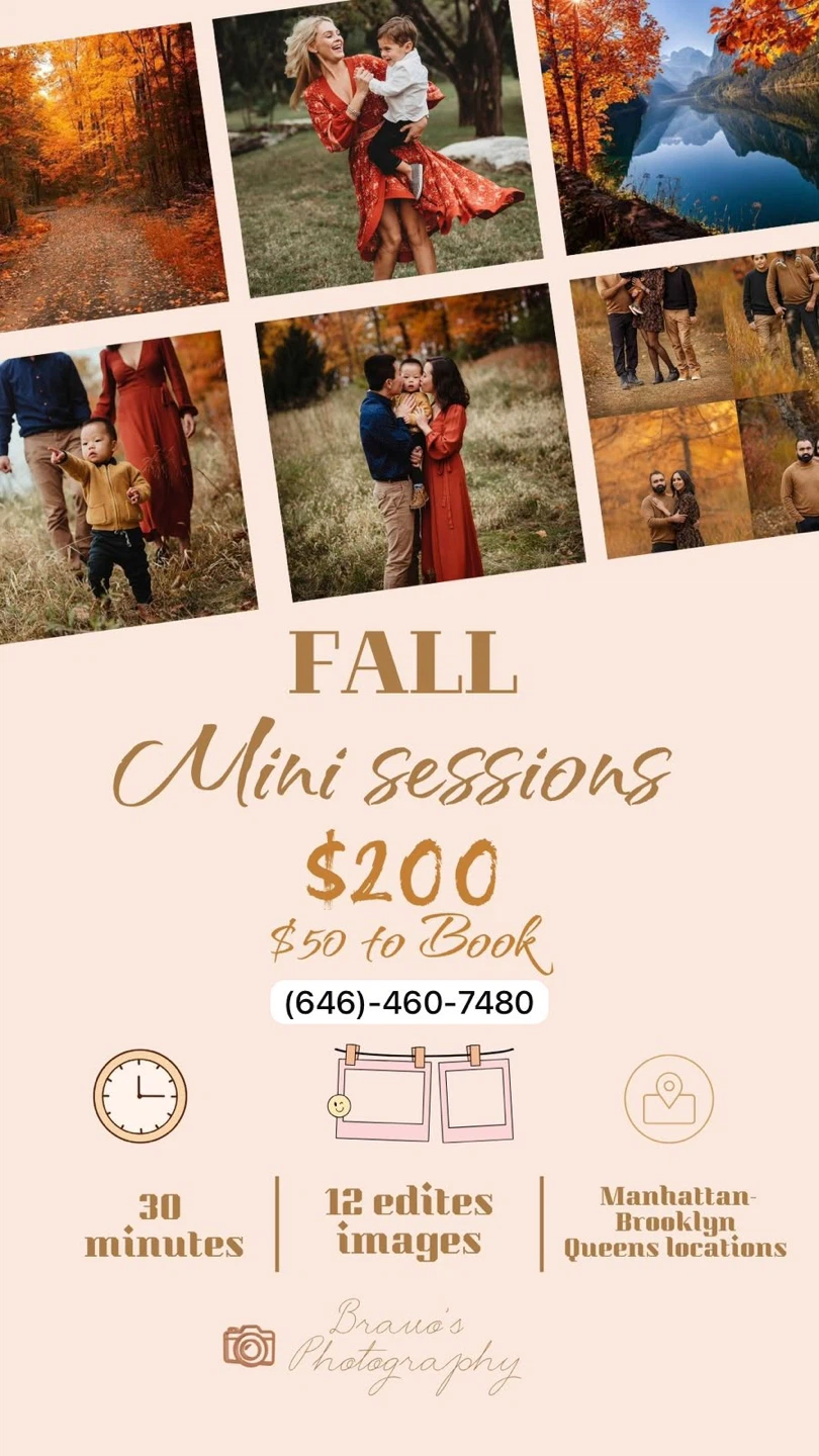 Fall Mini Photo Session with Bravo's Photography