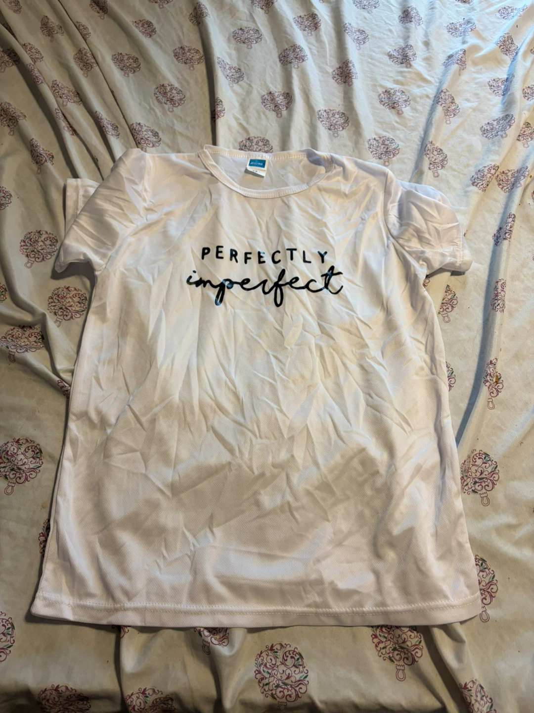 Jellins Perfectly Imperfect White T-Shirt