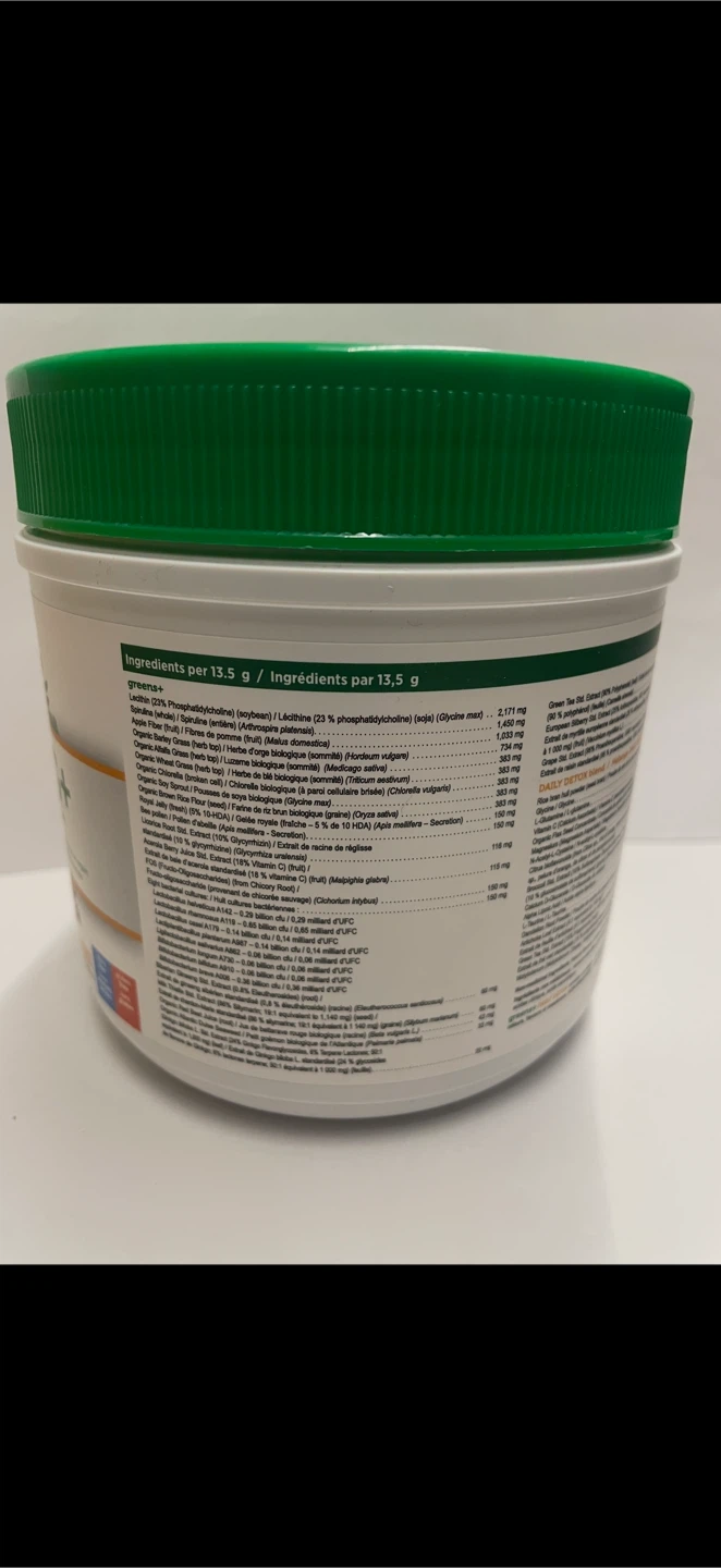 Genuine Health Greens+ Daily Detox Natural Lemon 405g - photo 2