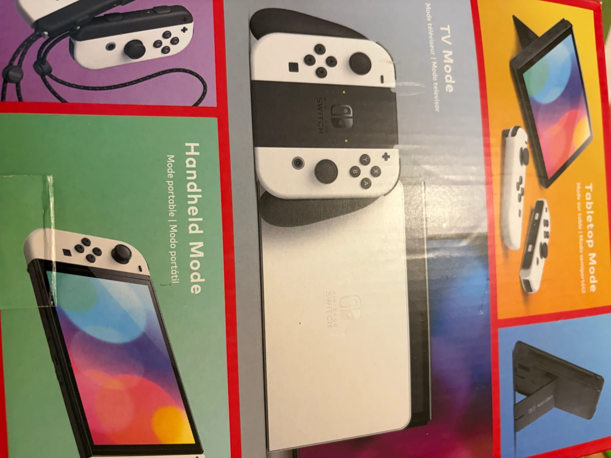 Nintendo Switch OLED Model White - photo 4