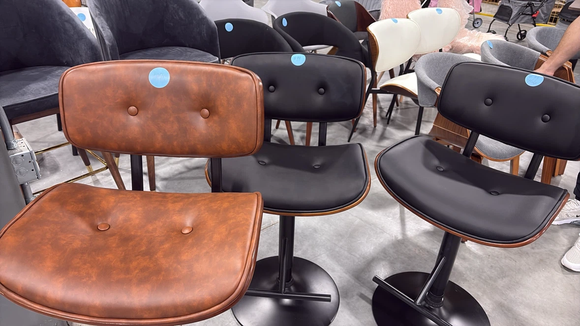 Modern Mid-Century Style Bar Stools - photo 2