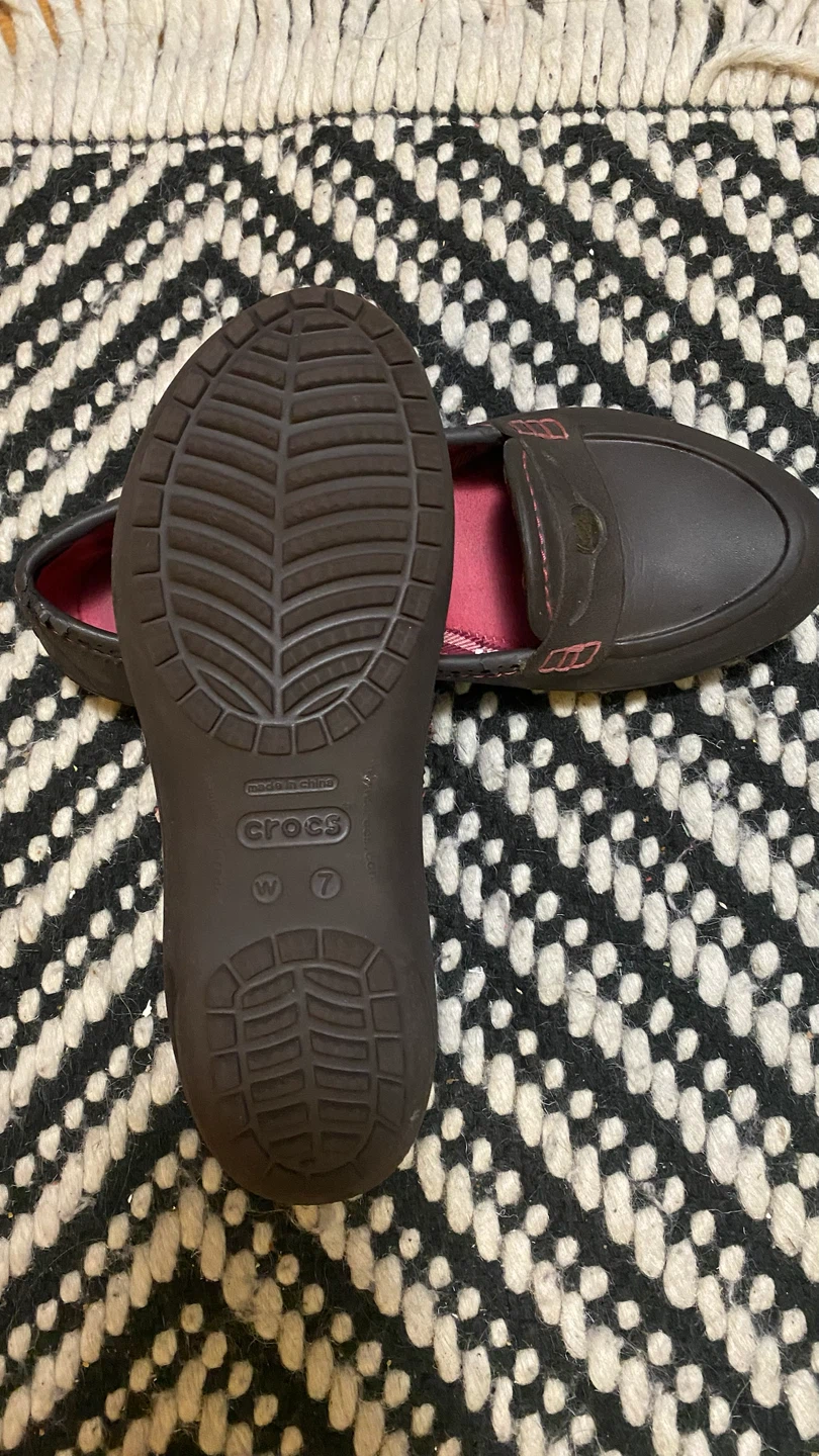 Crocs Women's Loafers Brown Size 7 - photo 4
