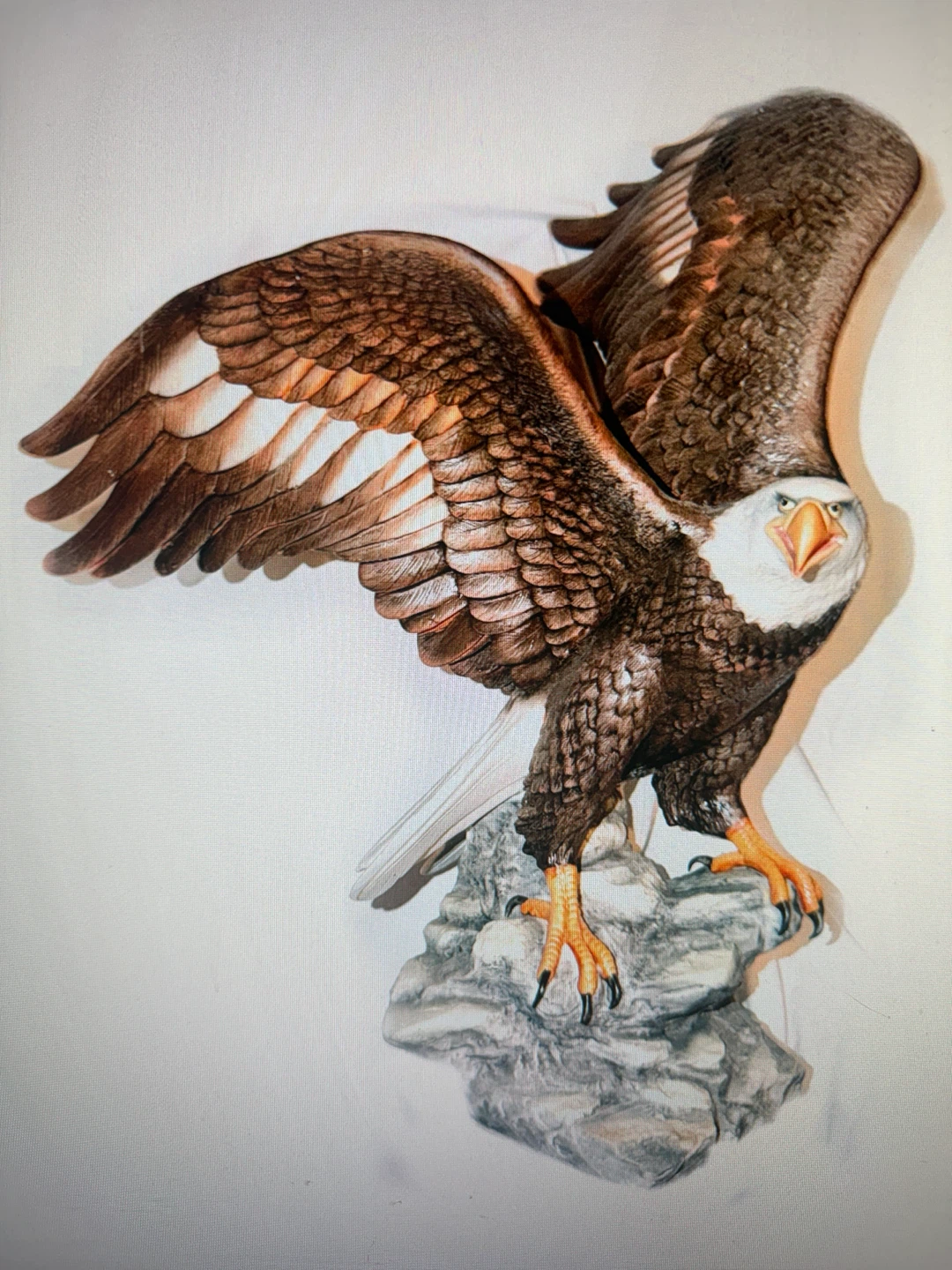 Bald Eagle statue Ronald vanruyckevelt Franklin mint