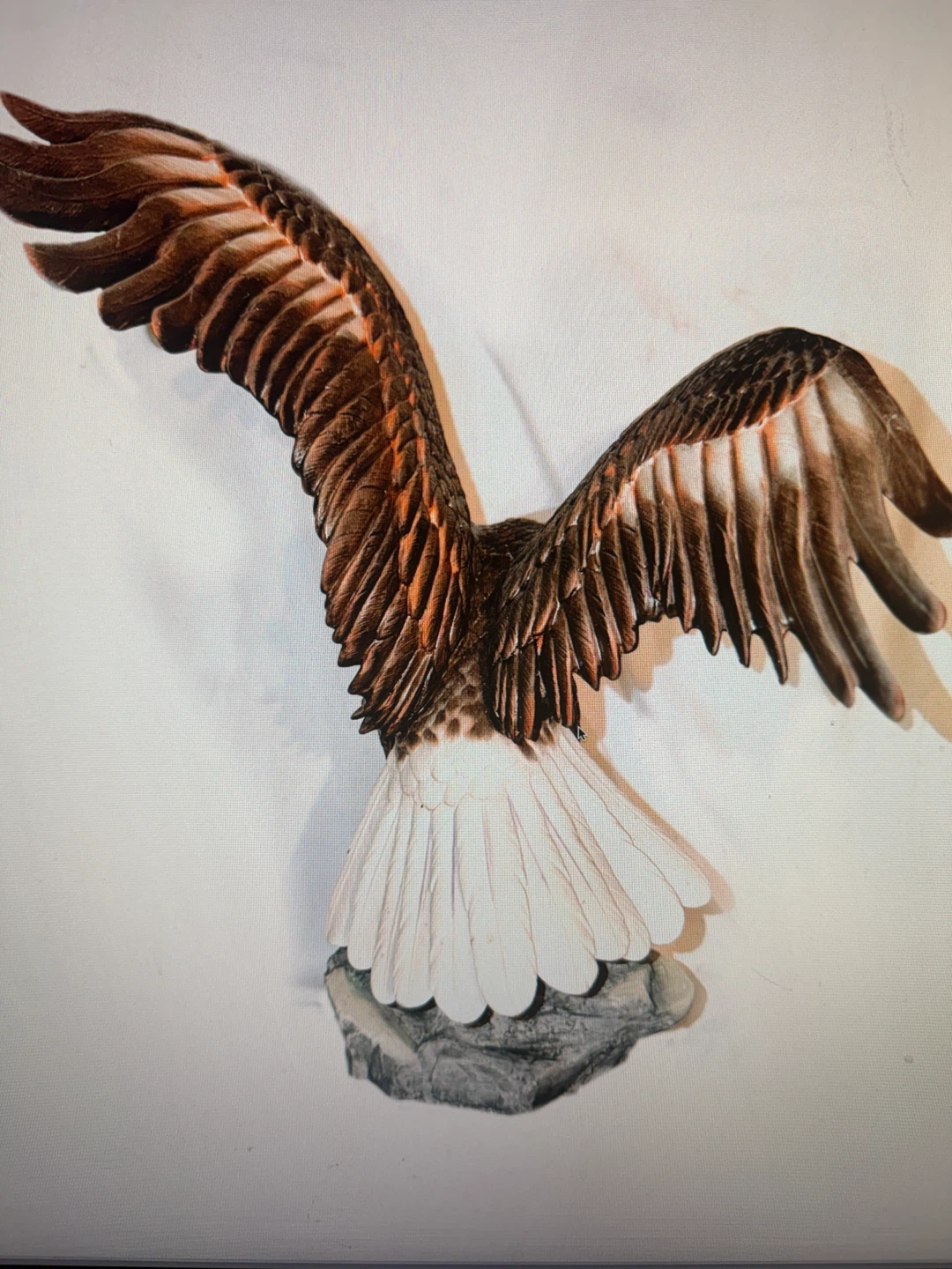 Bald Eagle statue Ronald vanruyckevelt Franklin mint - photo 3