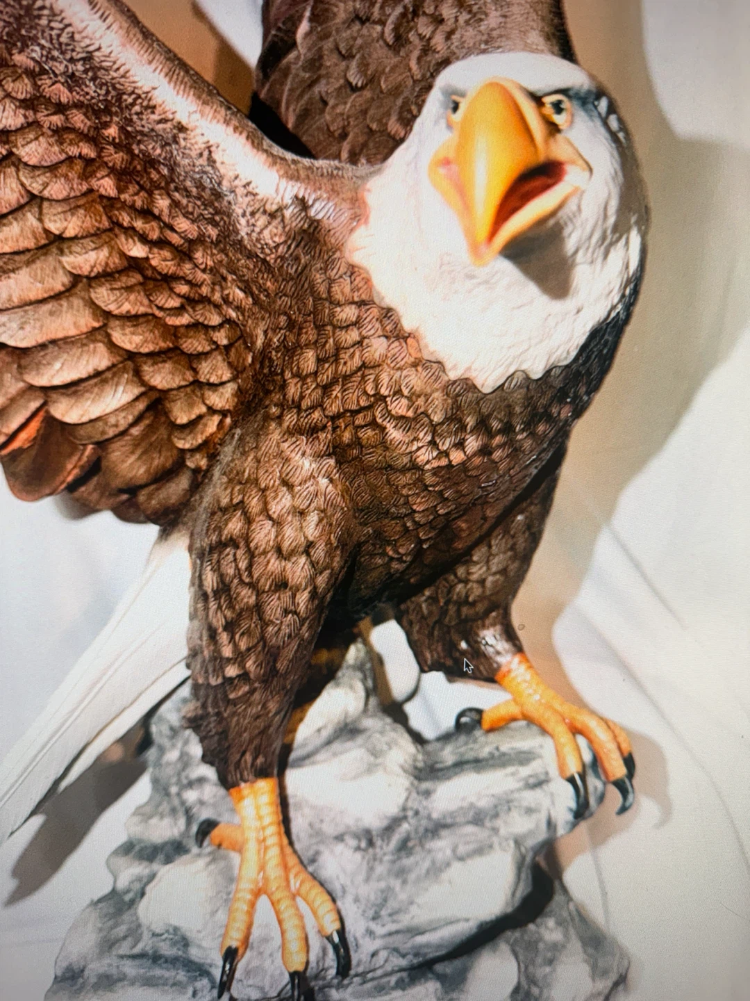 Bald Eagle statue Ronald vanruyckevelt Franklin mint - photo 5