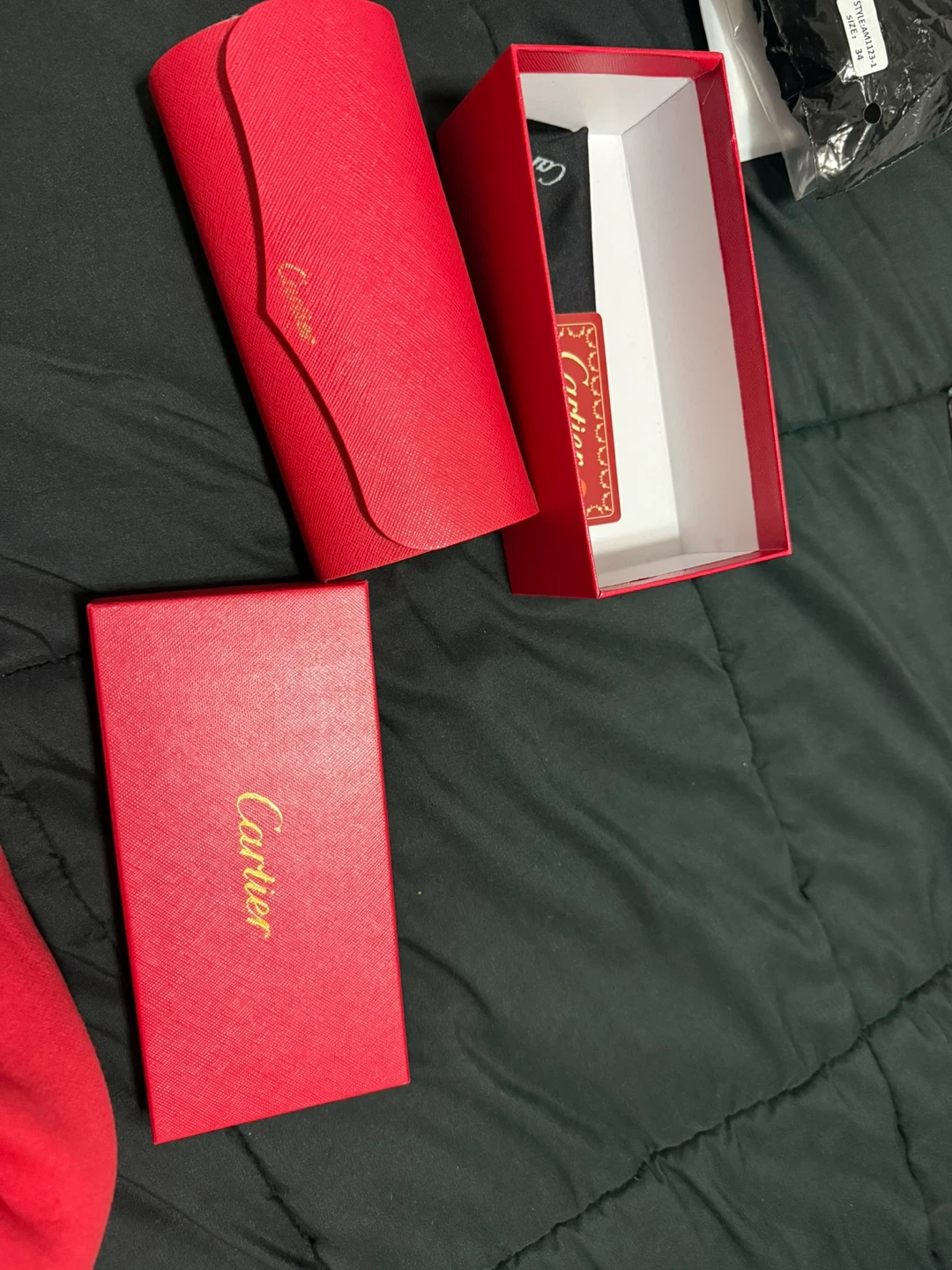 Cartier Eyewear Case and Accessories