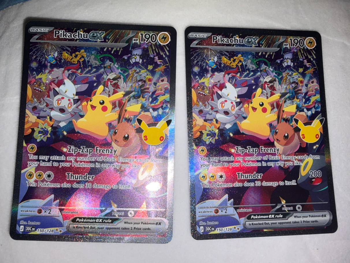 Pikachu Nighttime SIR Special Illustration Rare 30th Anniversary - photo 3