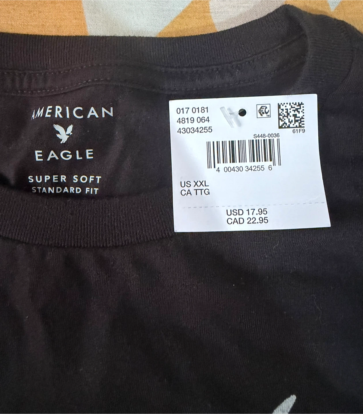 American Eagle Super Soft Standard Fit T-Shirt XXL - photo 3