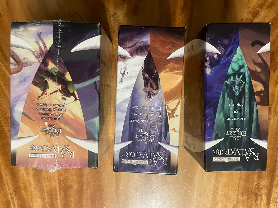 Legend of Drizzt Book Sets I, II, and III - photo 4