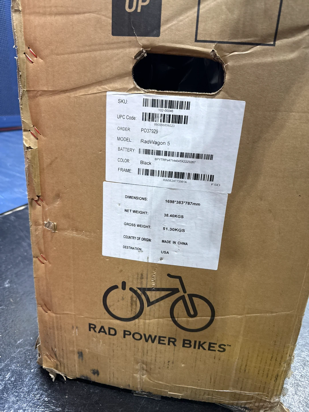 Rad Power Bikes RadWagon 5 Electric Cargo Bike - photo 3