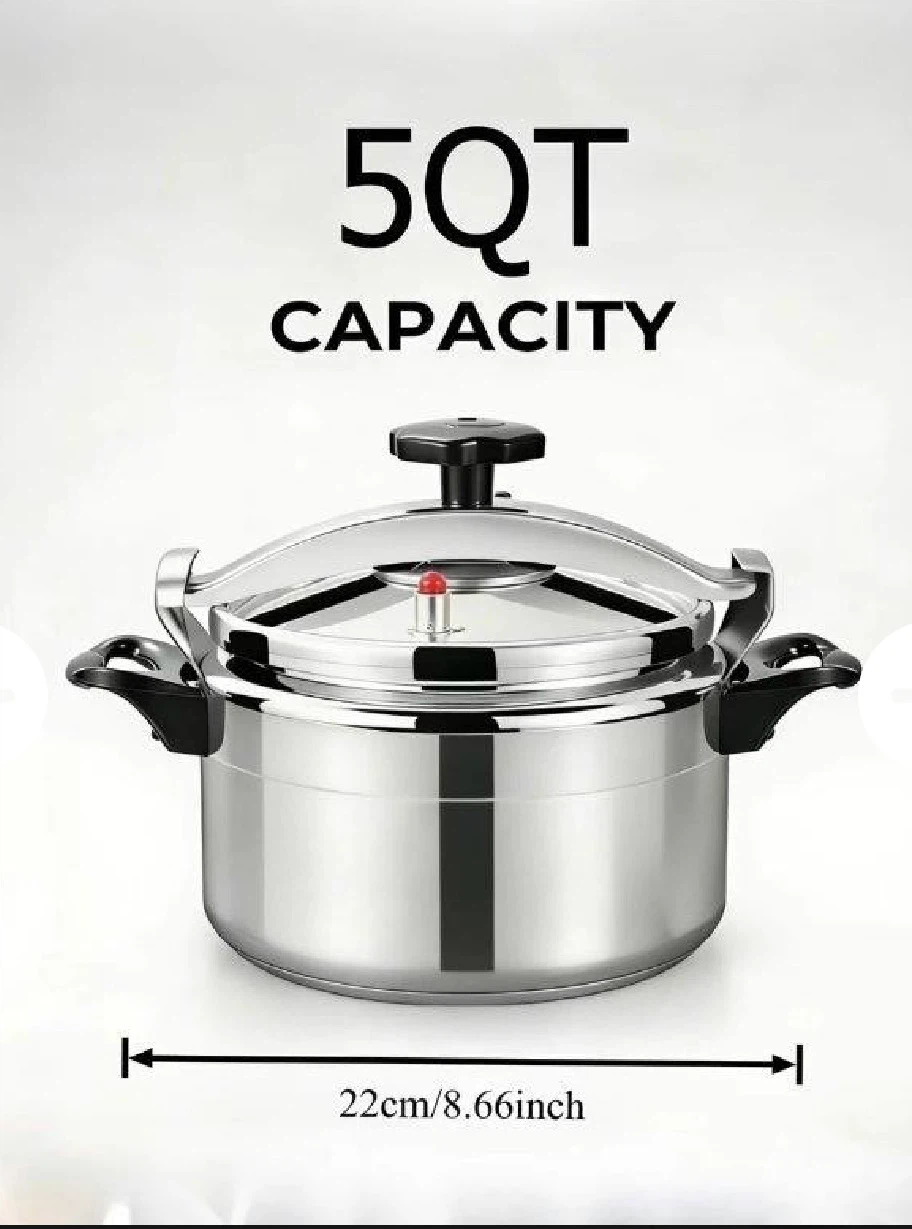5QT Stainless Steel Pressure Cooker - photo 2
