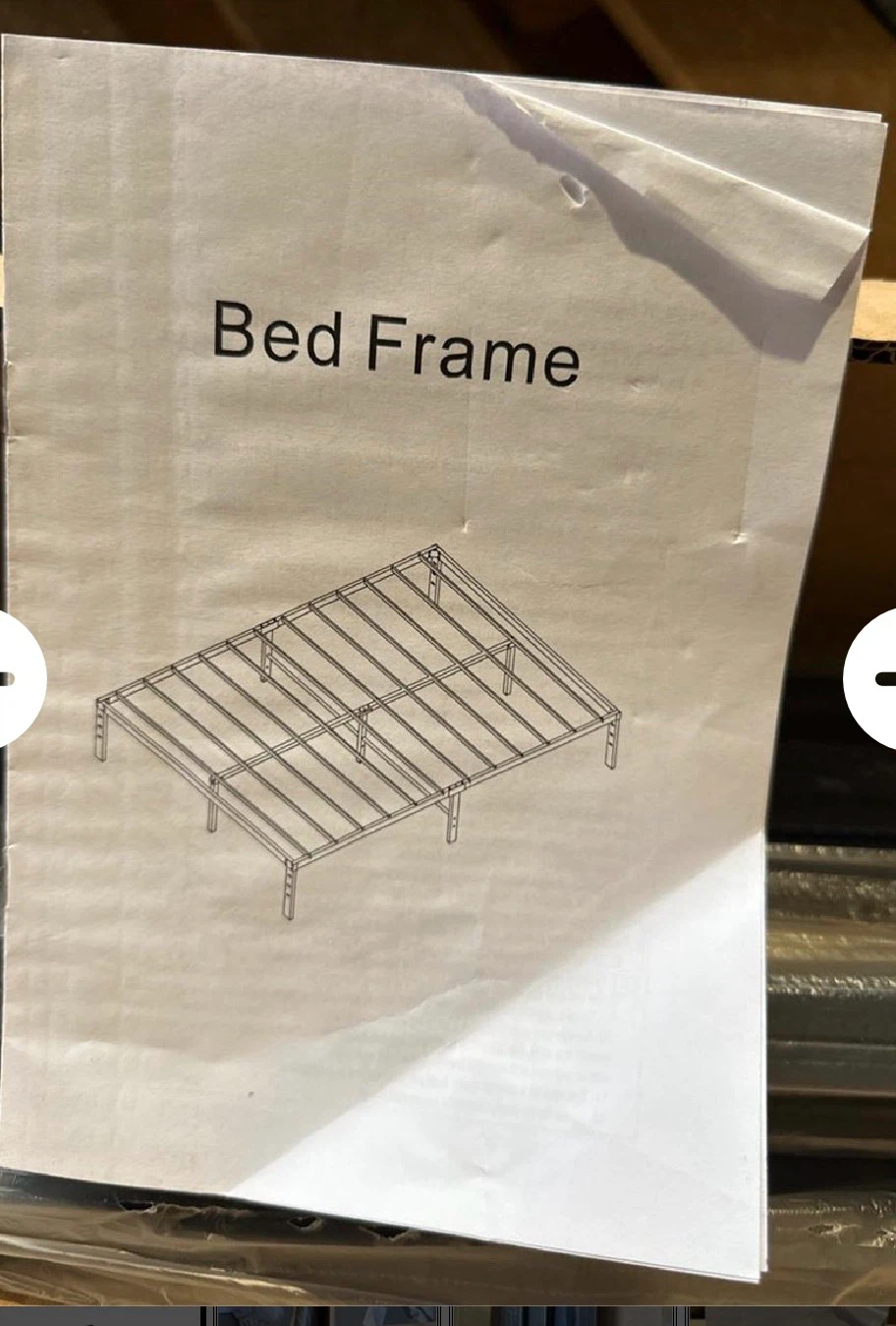 New Queen Size Metal Bed Frame - photo 2