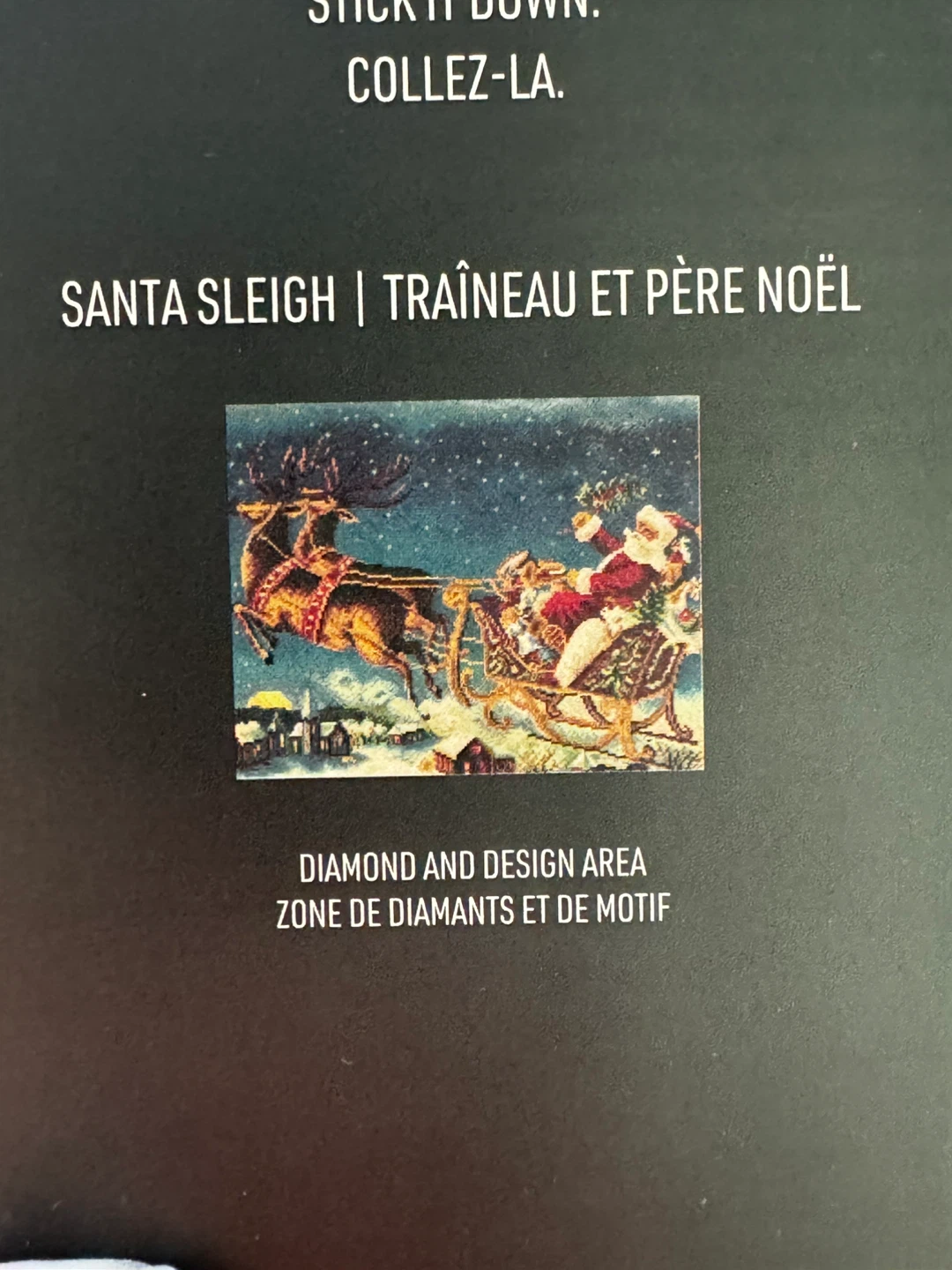 Make Market Santa Sleigh Diamond Art Kit - photo 3
