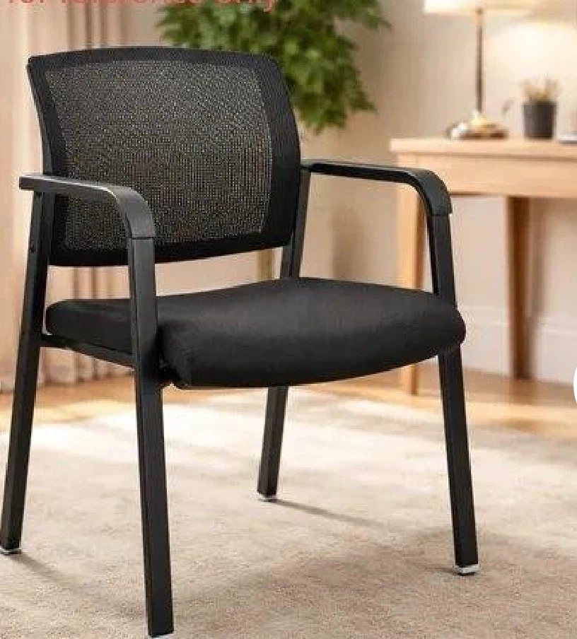 Aston-S Black Guest Chair