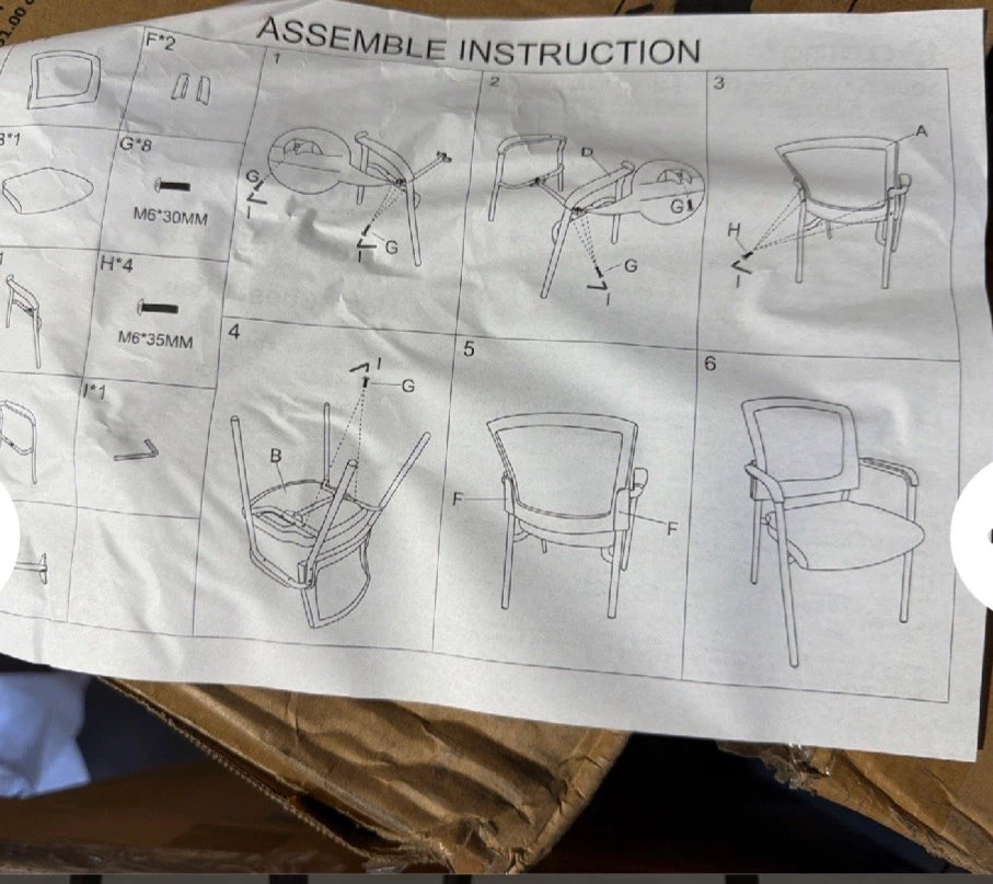Aston-S Black Guest Chair - photo 2