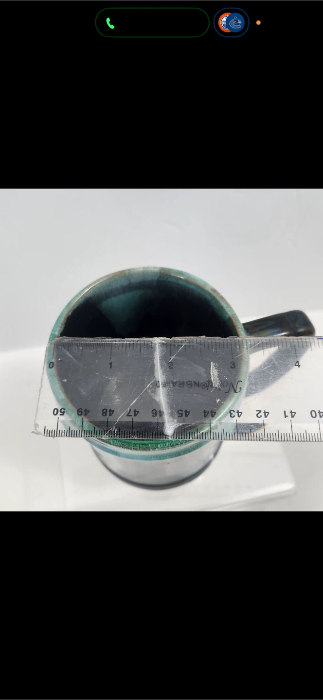 Blue Mountain Pottery Ceramic Drip Glaze Mug - photo 3