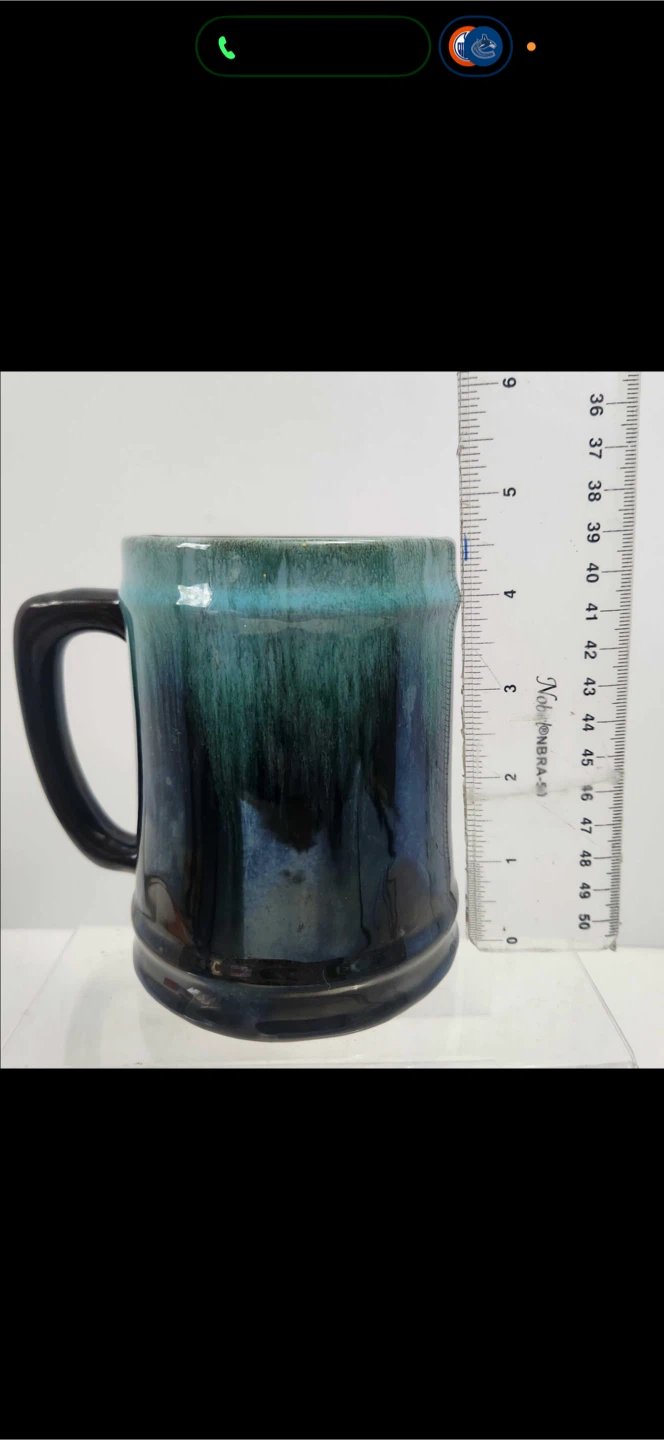 Blue Mountain Pottery Ceramic Drip Glaze Mug - photo 4