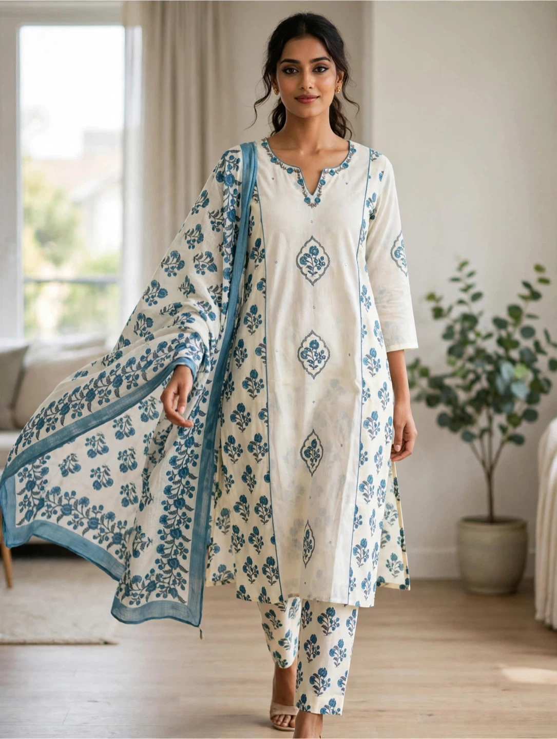 Cotton Kurta Set - photo 4