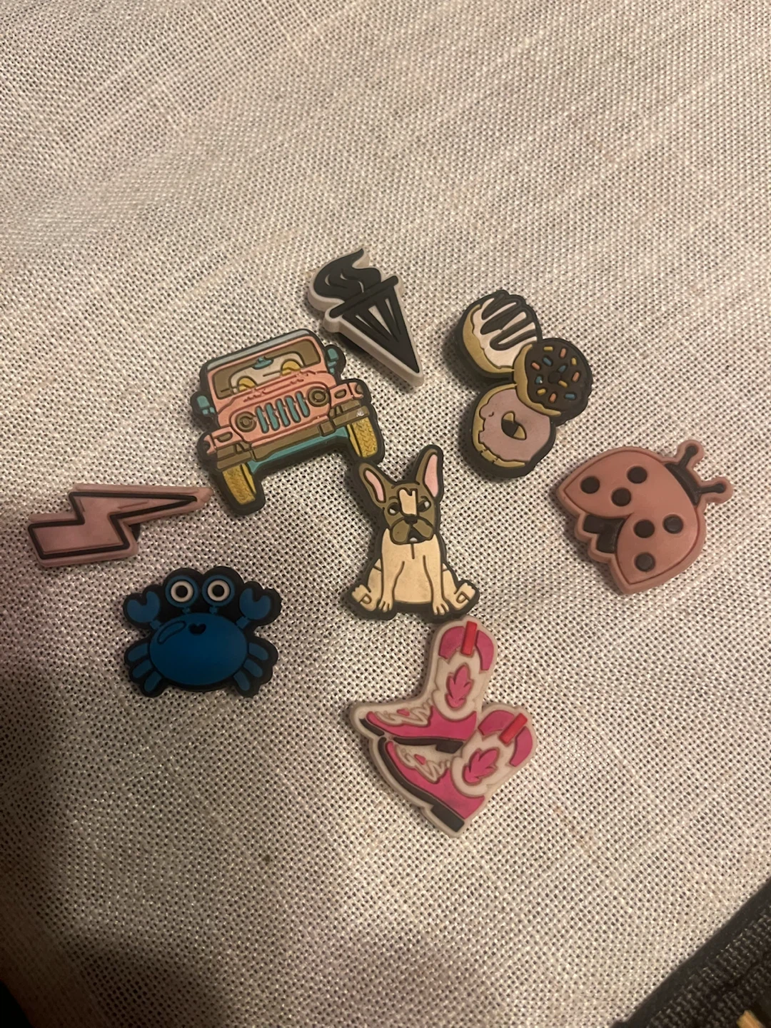 Set of 8 Assorted Crocs Jibbitz Charms