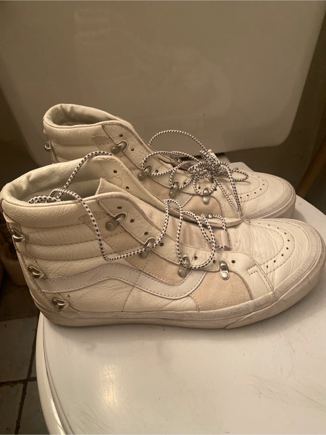 Vans Sk8-Hi MTE White High Top Sneakers