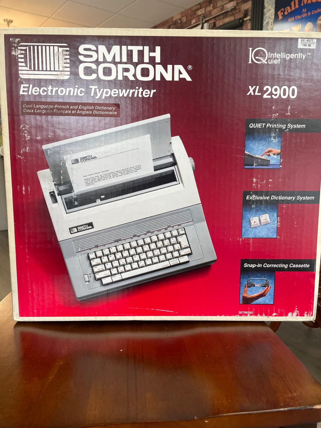 Electric typewriter