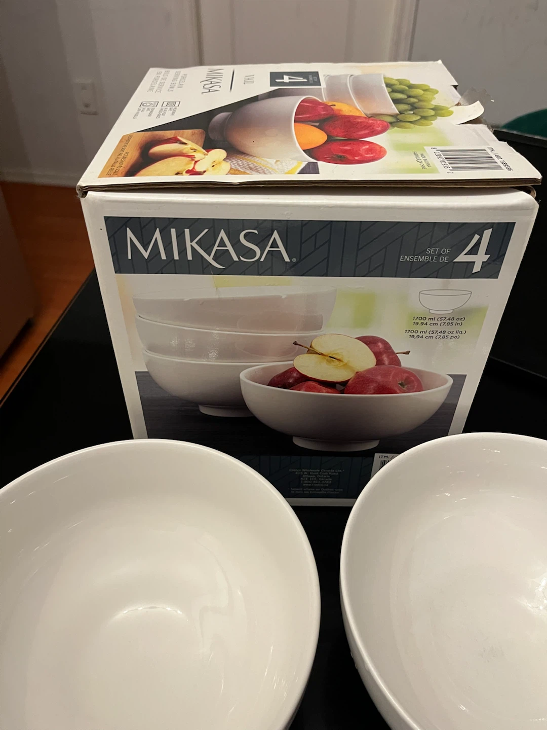Mikasa Vail Porcelain Serving Bowls, Set of 4 - photo 5