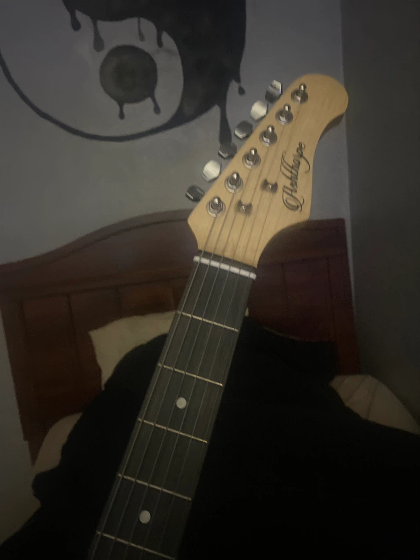 Ashthorpe Electric Guitar Light Blue - photo 3