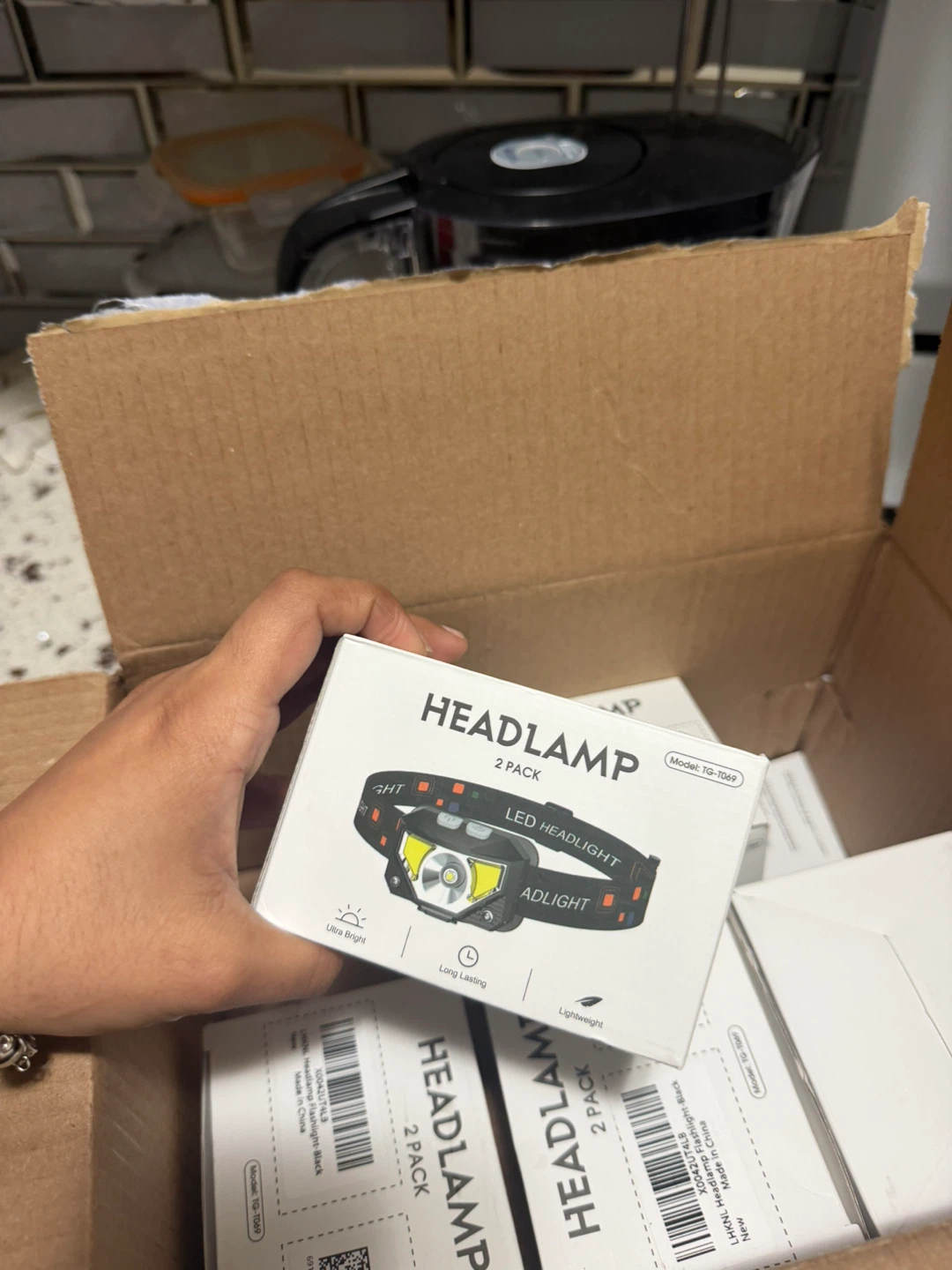 2-Pack LED Headlamps Model TG-T069 - photo 4