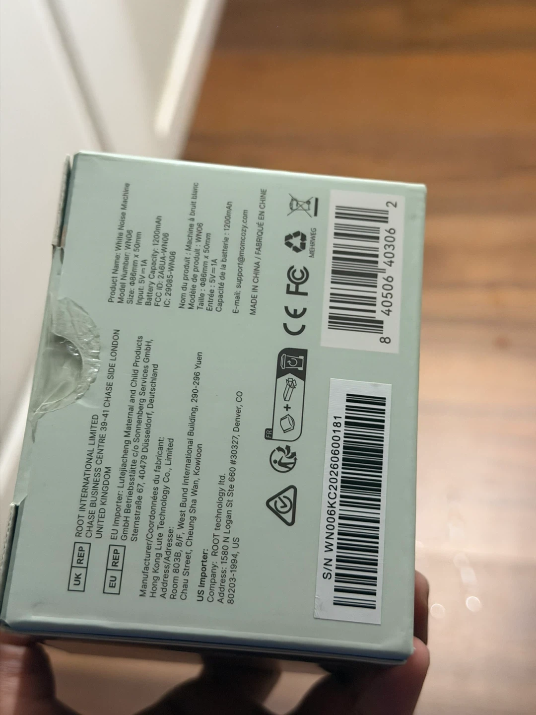 Momcozy Portable White Noise Machine - photo 2