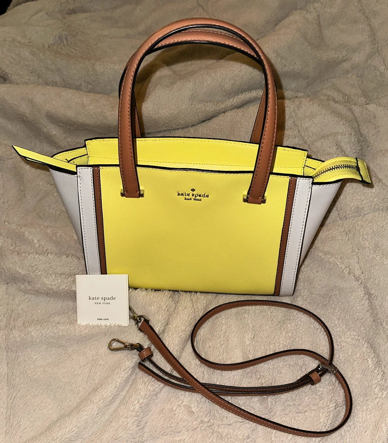 (NEVER USED) Kate Spade Patterson Drive Geraldine Satchel