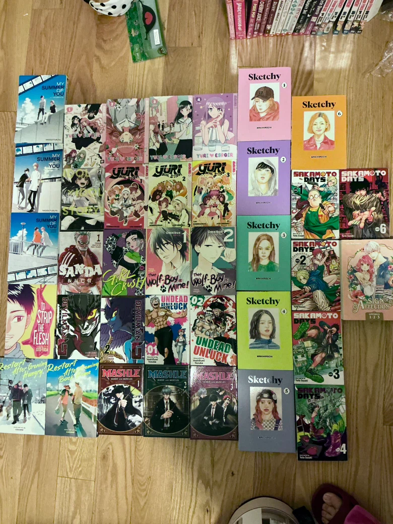 Mixed Manga Mega Lot - 41 Volumes (Excellent Condition!)