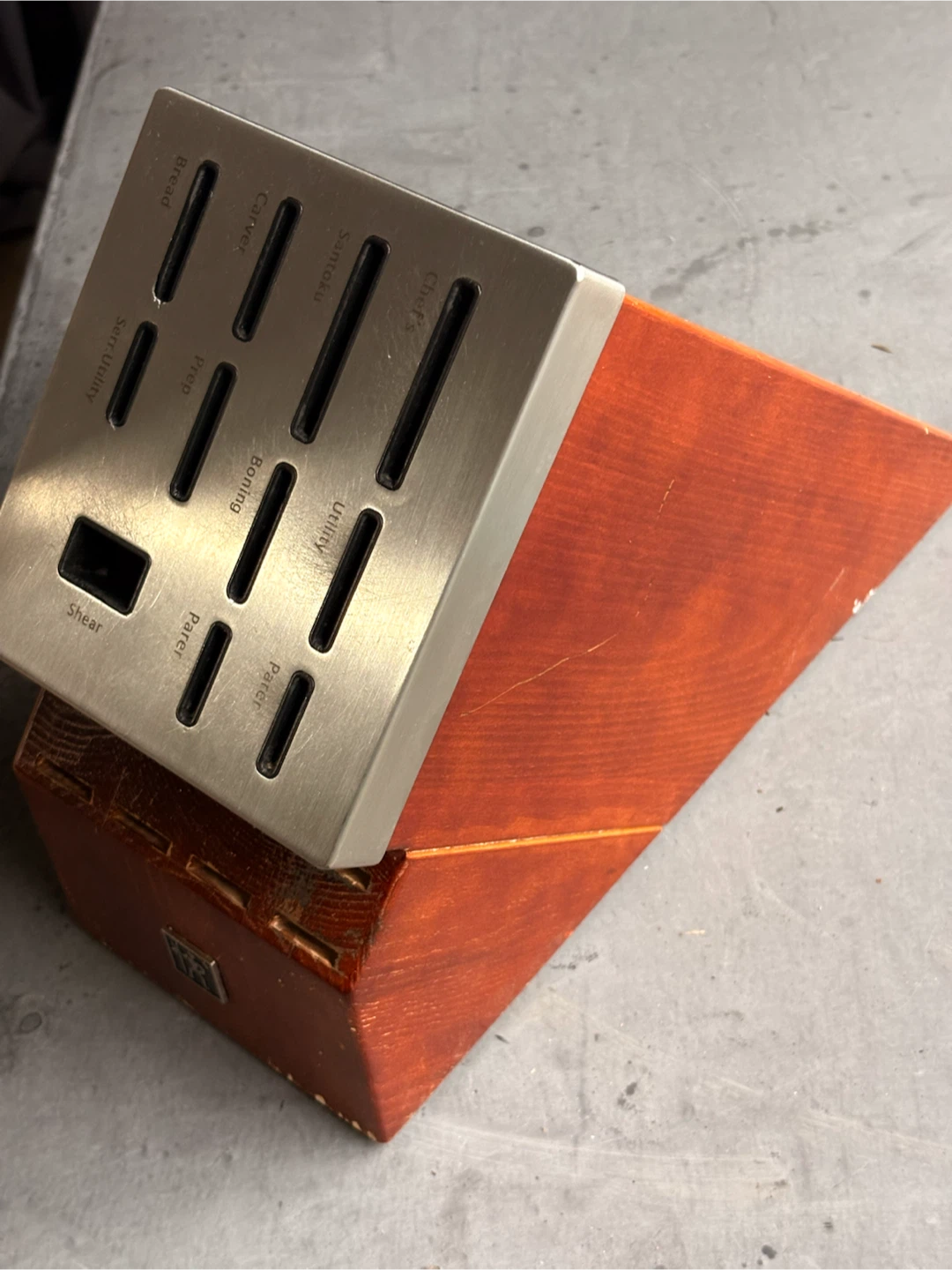 Zwilling Wooden Knife Block - photo 2