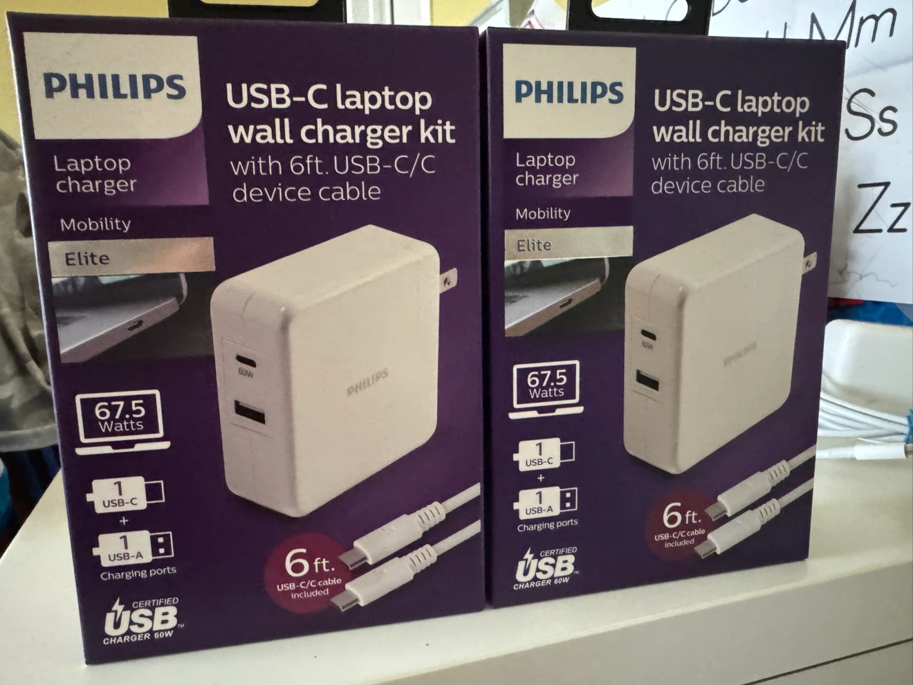 Philips USB-C Laptop Wall Charger Kit - photo 2