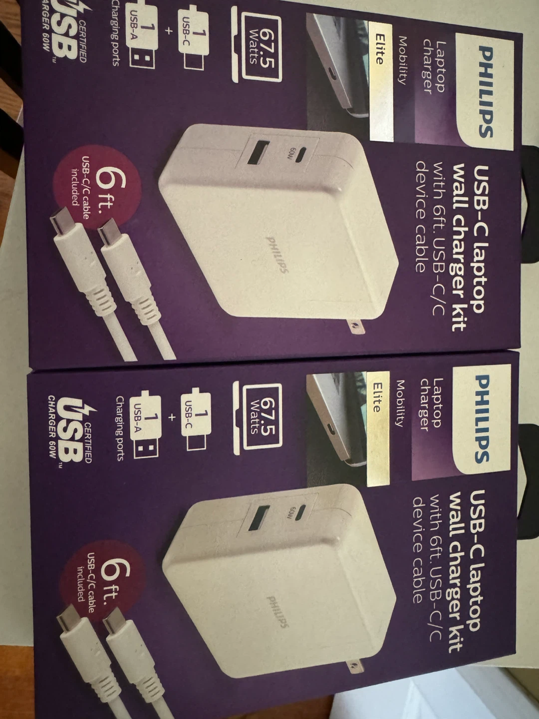 Philips USB-C Laptop Wall Charger Kit - photo 3