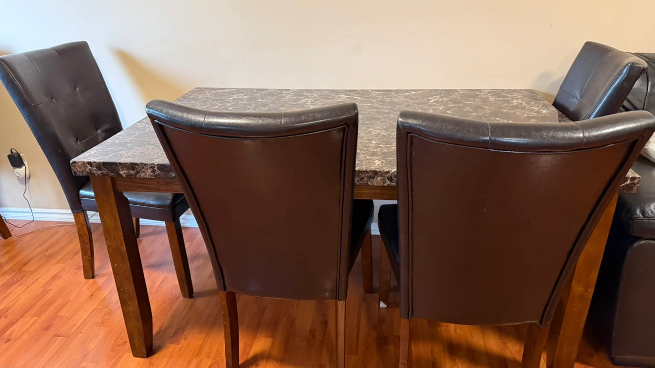 Dining Table and Chairs Set