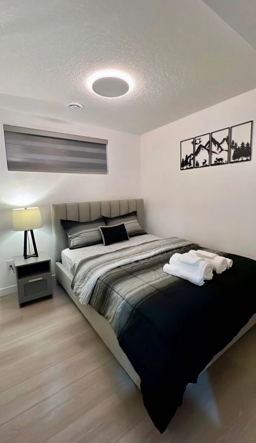 Brick Queen Bed + Springwall Mattress & Protector