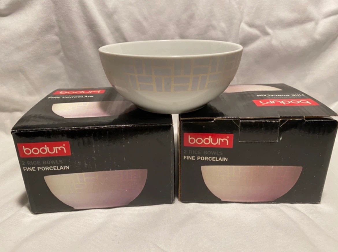Bodum Fine Porcelain Rice Bowls