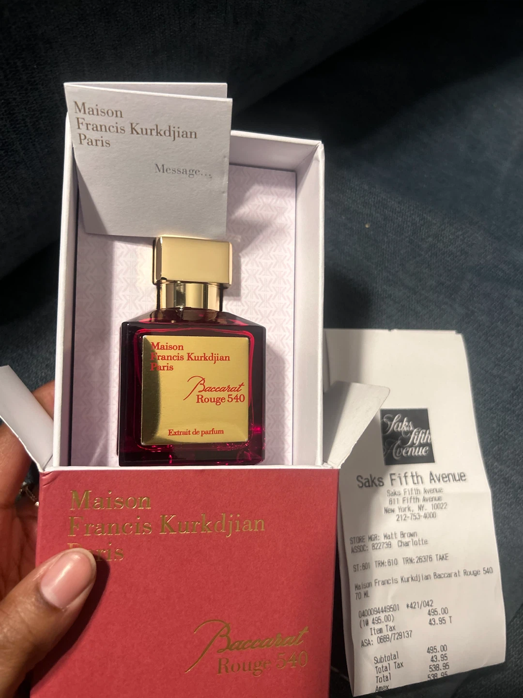 Maison Francis Kurkdjian Baccarat Rouge 540 Extrait - photo 2