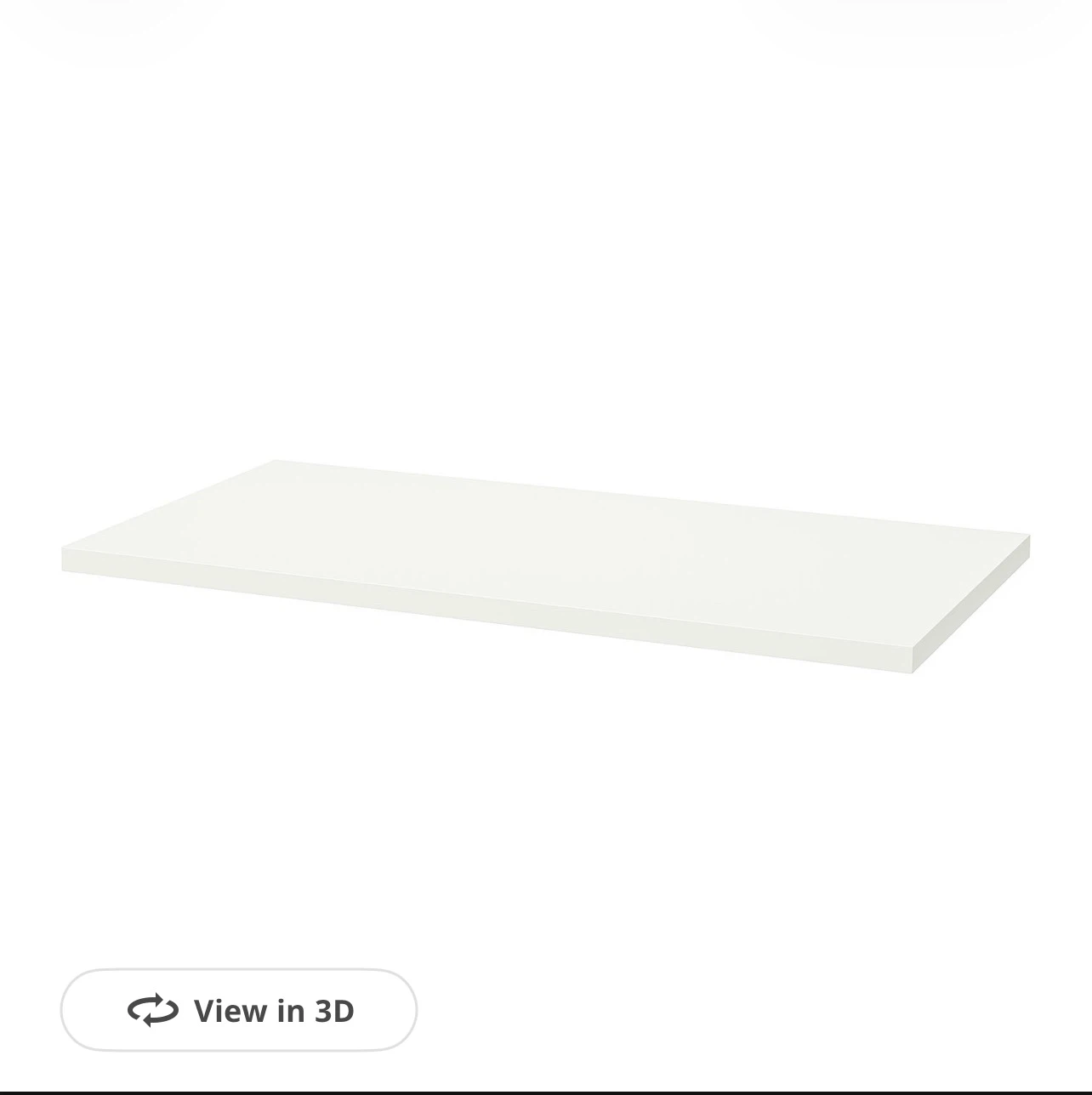 IKEA White table top - photo 2