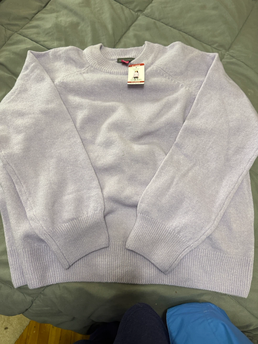Vince Camuto Lavender Pullover Sweater