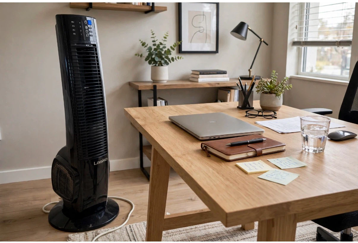 Lasko Tower Fan and Heater Combo - photo 2