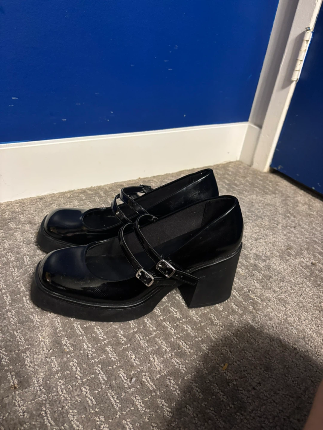 Call It Spring Black Mary Jane Heels